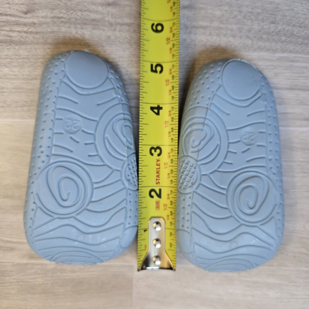 Baby Toddler Aqua Gripper Sock Shoes Anti-Slip Knit Walker Rubber Sole 18-24M